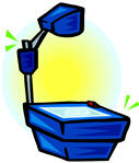 overhead projector