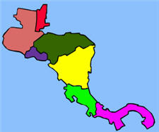 Central America Map